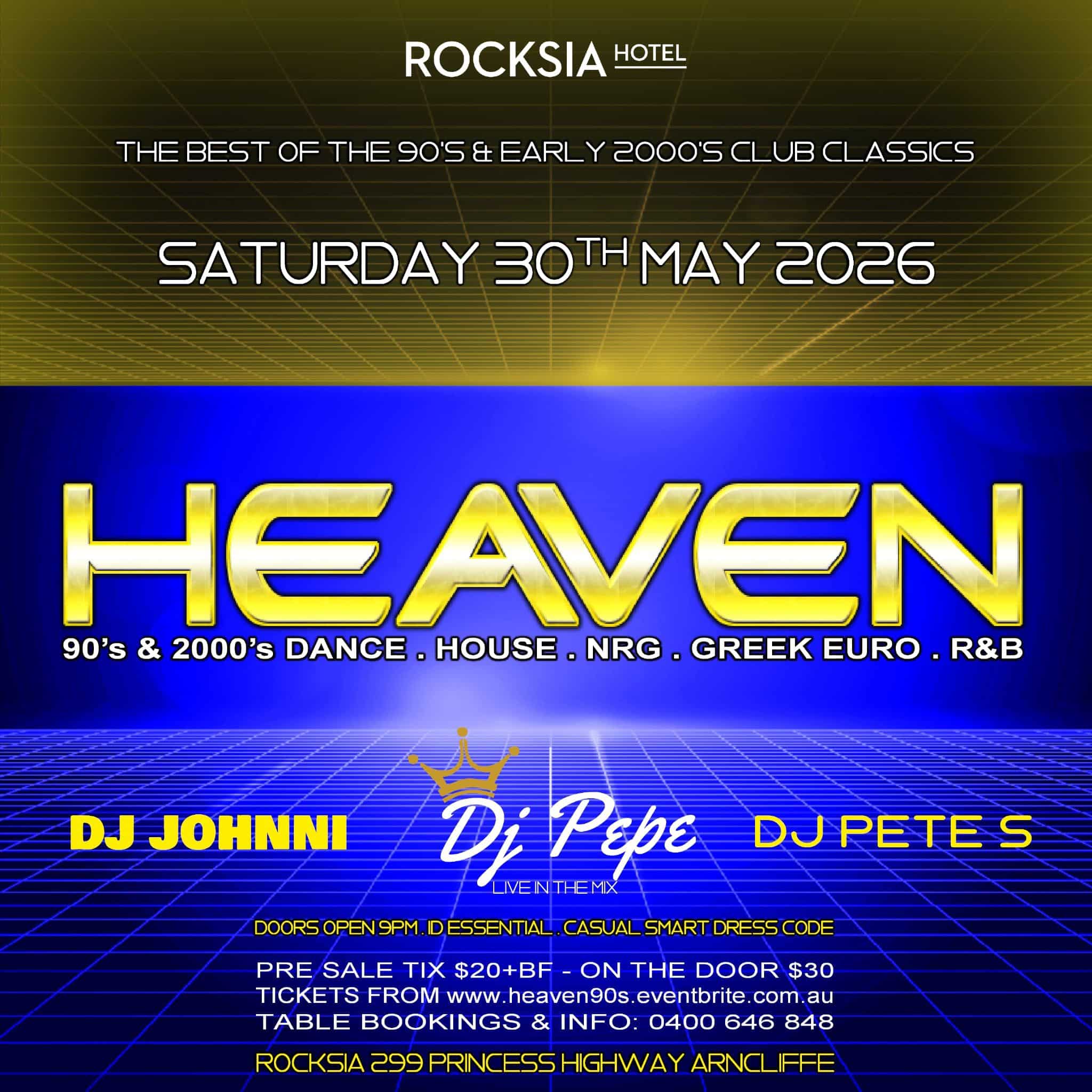 Heaven Club Night - Rocksia Hotel